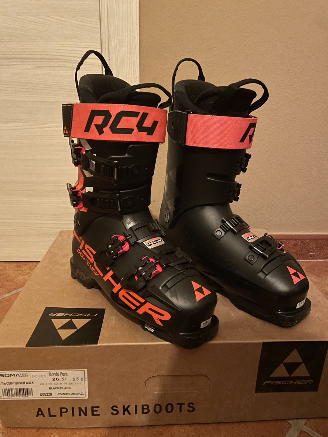 Scarponi sci RC4 The CURV 120 VCM tg. 26.5 usati