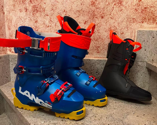 Scarponi da sci Lange RS 130 LV tg 26-26.5 usati pari al nuovo