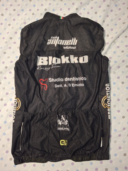 Smanicato Alé PRR Tg. M Blokko Racing Team usato