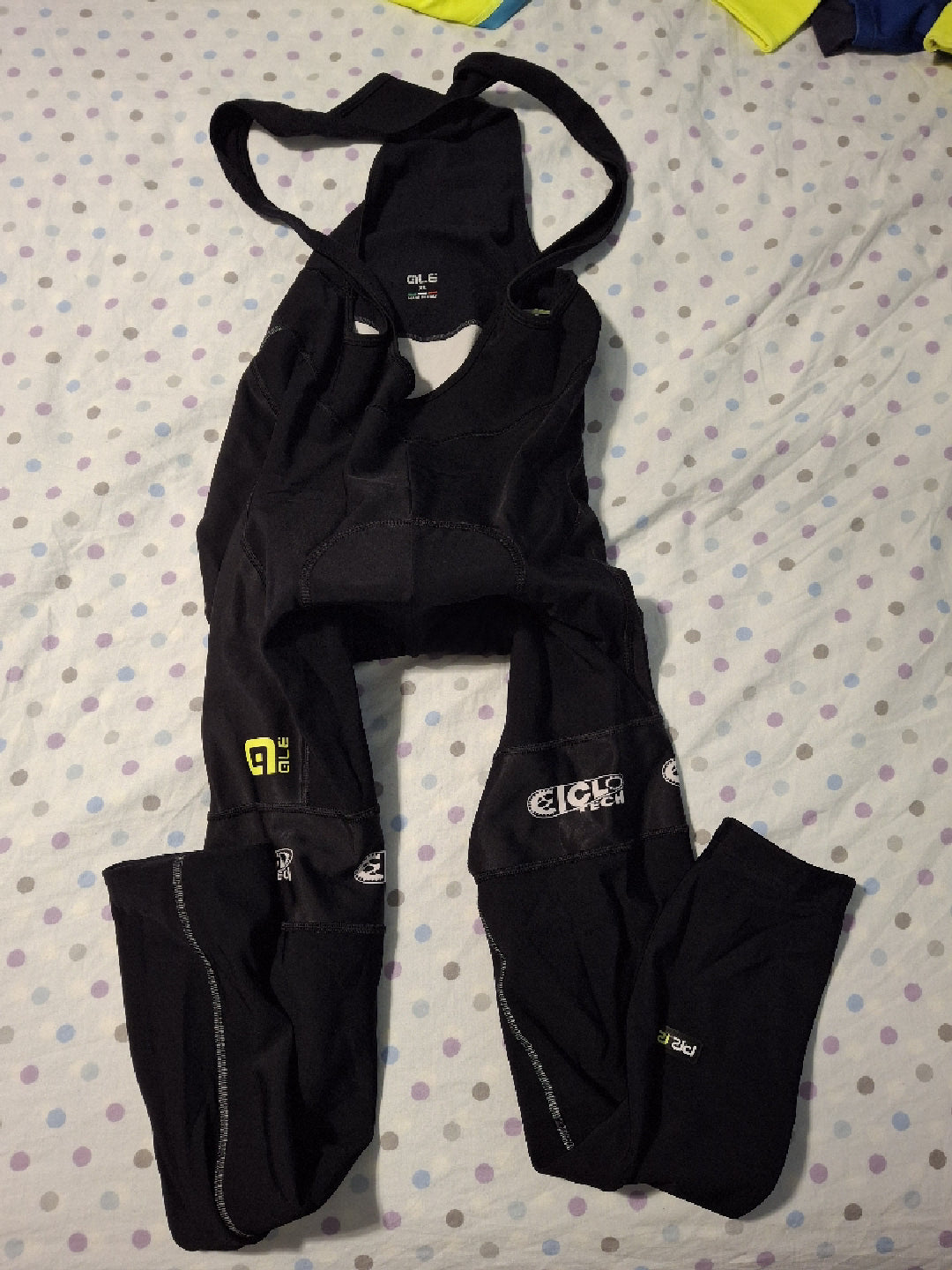 Smanicato Alé PRR Tg. M Blokko Racing Team usato