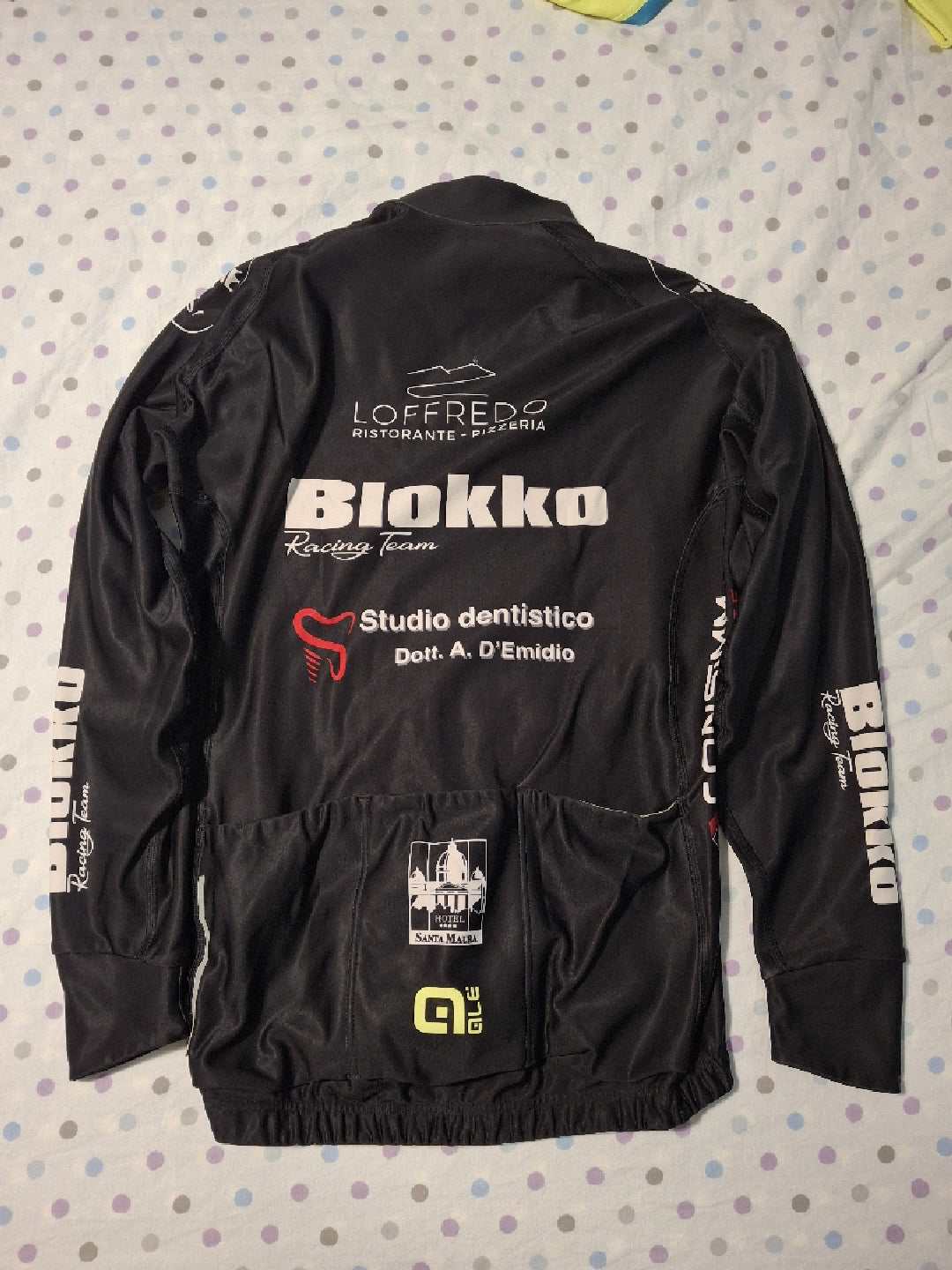 Maglia Invernale Alé PRR Tg. L Blokko Racing Team usata