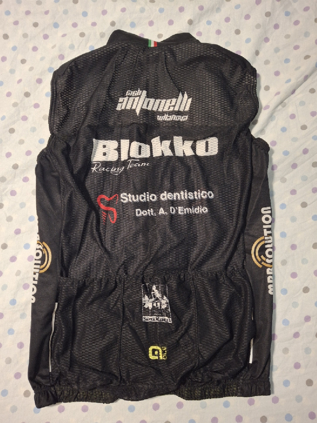 Maglia Invernale Alé PRR Tg. L Blokko Racing Team usata
