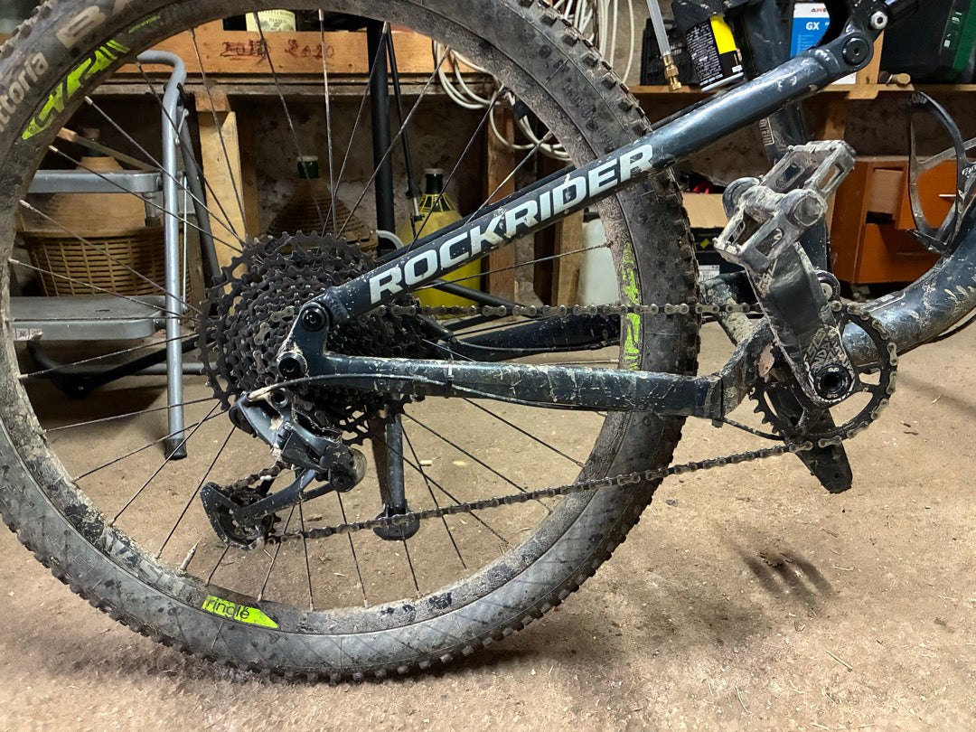 MTB full Rockrider am 50s taglia S usata