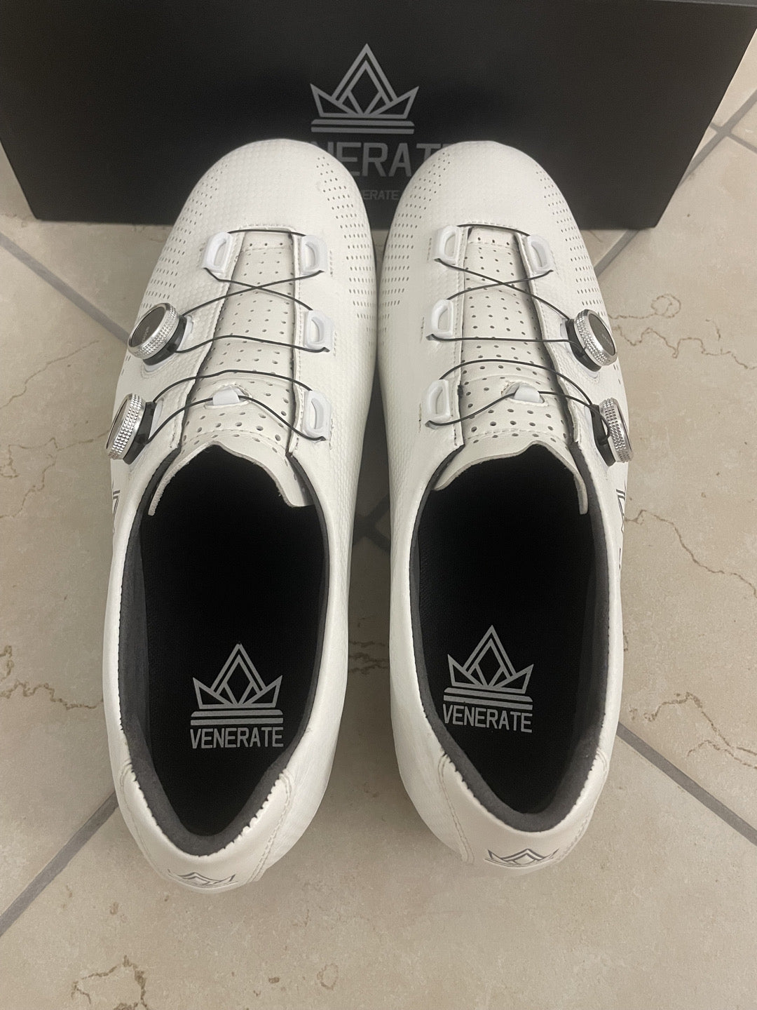 Scarpe Venerate road 2.0 white tg 45