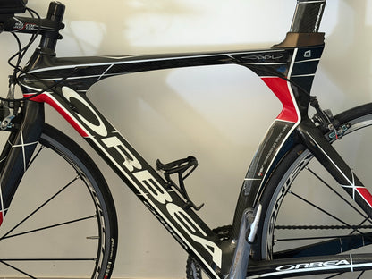 Bici da corsa carbonio Orbea Ordu triathlon 2017 Durace tg. L usata (ruote escluse)
