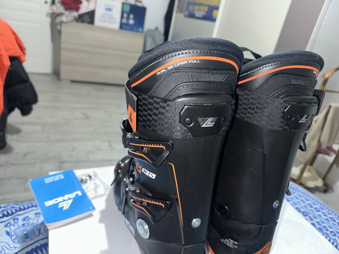 Scarponi sci Lange LX 130 tg. 28 usati