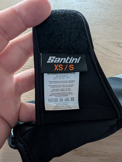 Guanti invernali Santini Fjord ciclismo tg. XS-S usati
