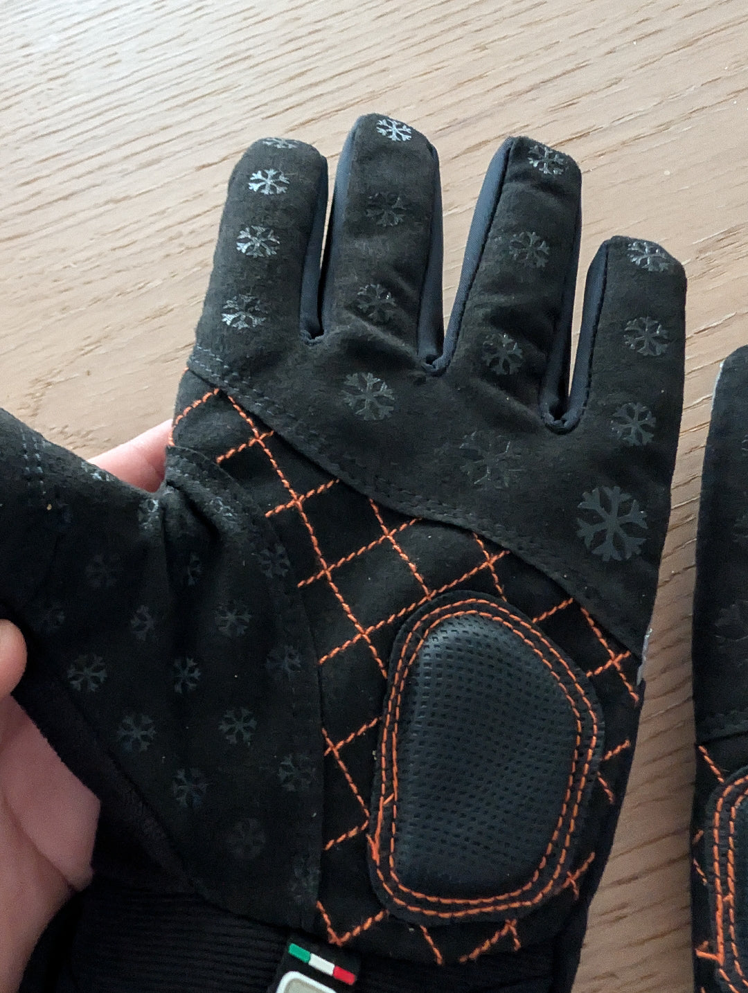 Guanti invernali Santini Fjord ciclismo tg. XS-S usati