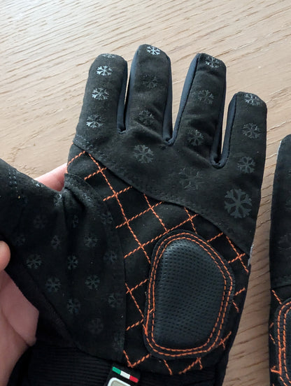Guanti invernali Santini Fjord ciclismo tg. XS-S usati