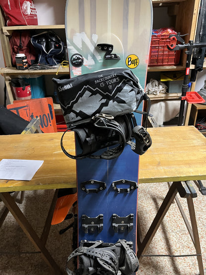 Volkl Untrac Splitboard 162cm usata + pelli e attacchi Burton