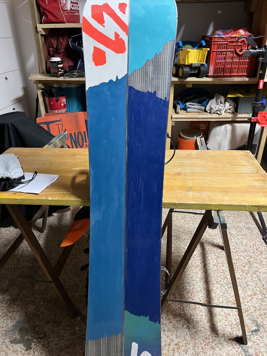 Volkl Untrac Splitboard 162cm usata + pelli e attacchi Burton