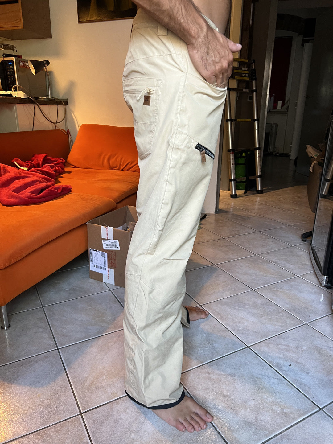 pantaloni Snowboard QuickSilver tg M uomo
