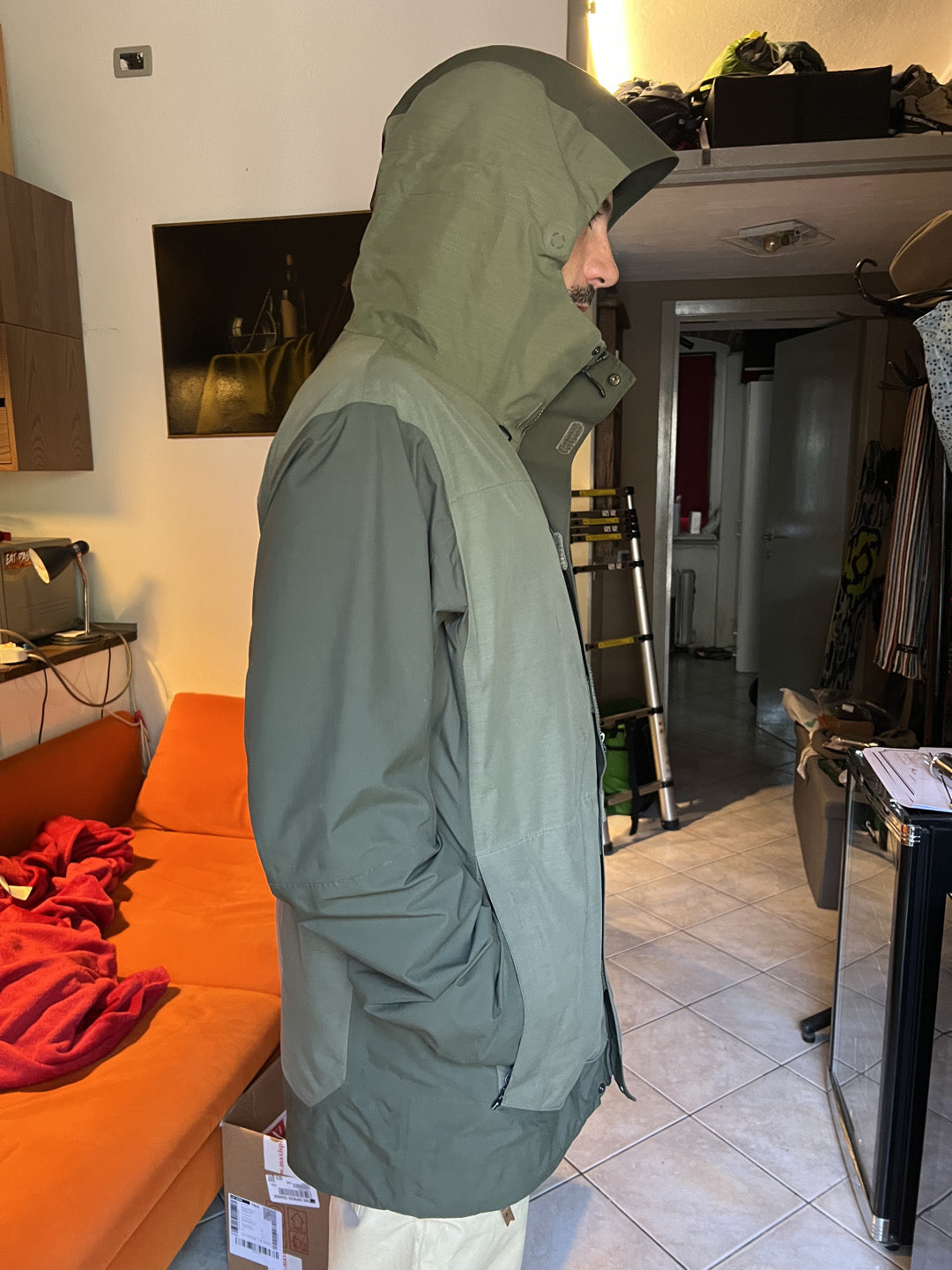 Giacca snowboard QuickSilver Travis Rice Gore-Tex tg L uomo