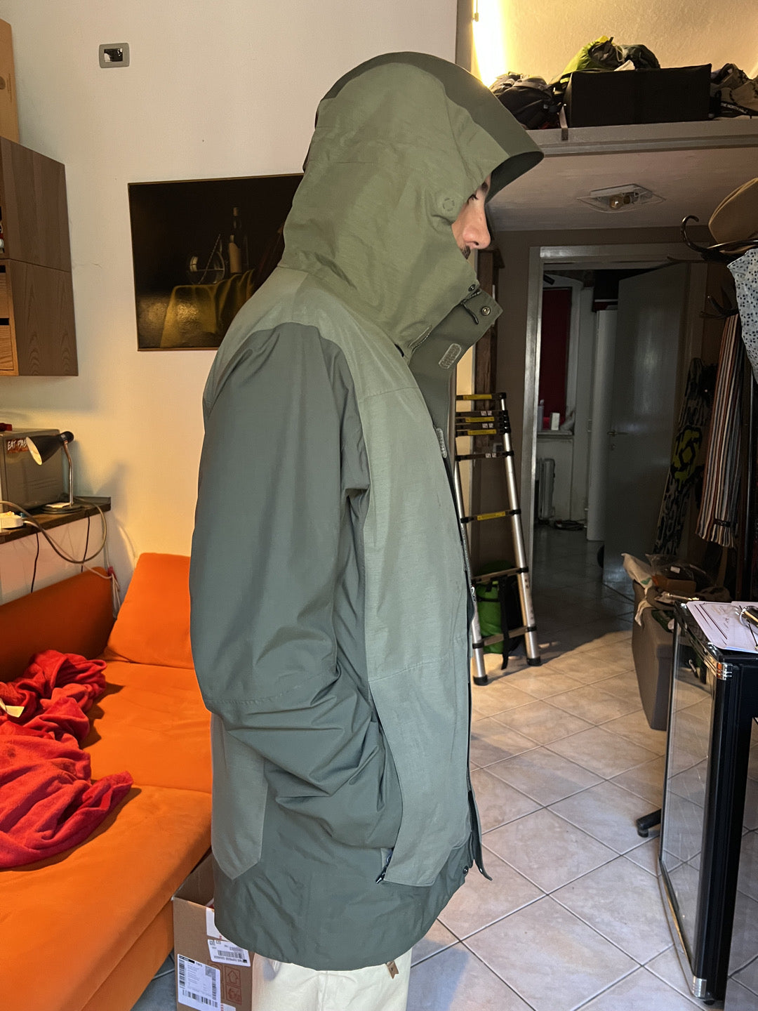 Giacca snowboard QuickSilver Travis Rice Gore-Tex tg L uomo