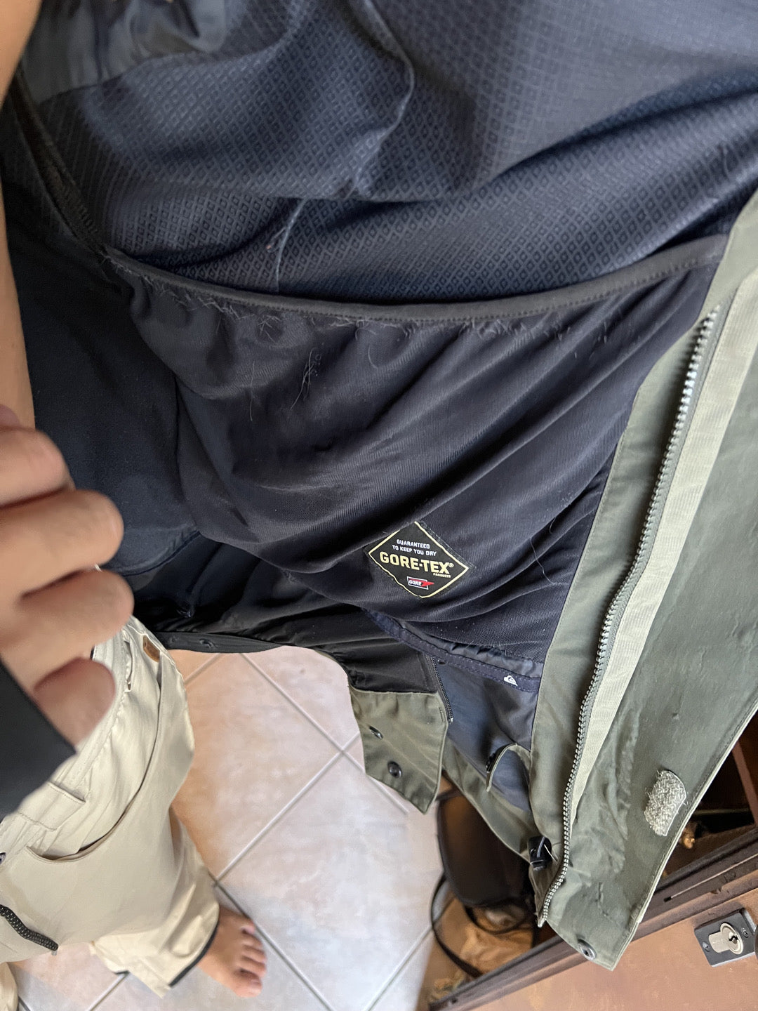 Giacca snowboard QuickSilver Travis Rice Gore-Tex tg L uomo