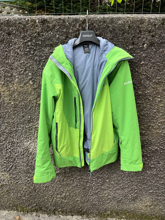 Giacca Salewa verde tg. M in buone condizioni