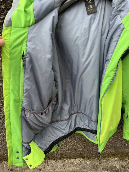 Giacca Salewa verde tg. M in buone condizioni