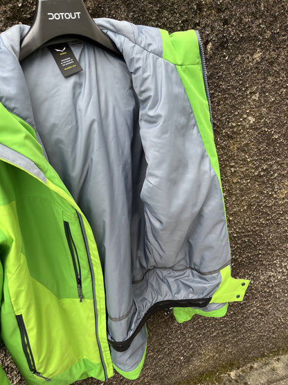 Giacca Salewa verde tg. M in buone condizioni