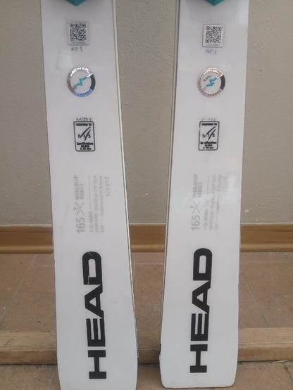 Sci Head da gara WC e.SL 165cm rebels slalom speciale usati