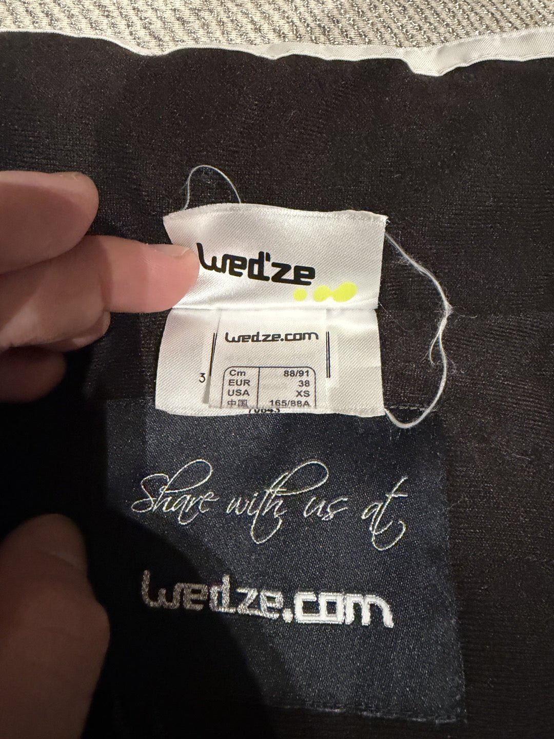 Giacca da montagna donna Wed’ze tg.38 usata