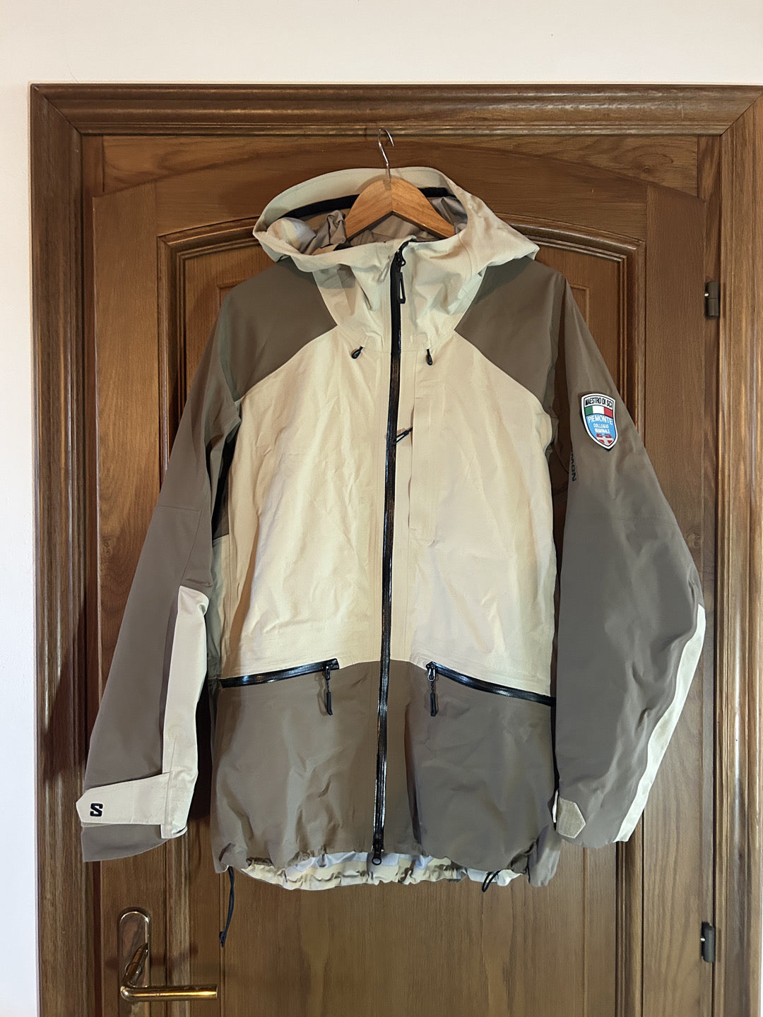 Giacca e pantalone Salomon ABSOLUTE 3L WHITEPEPPEr tg L uomo