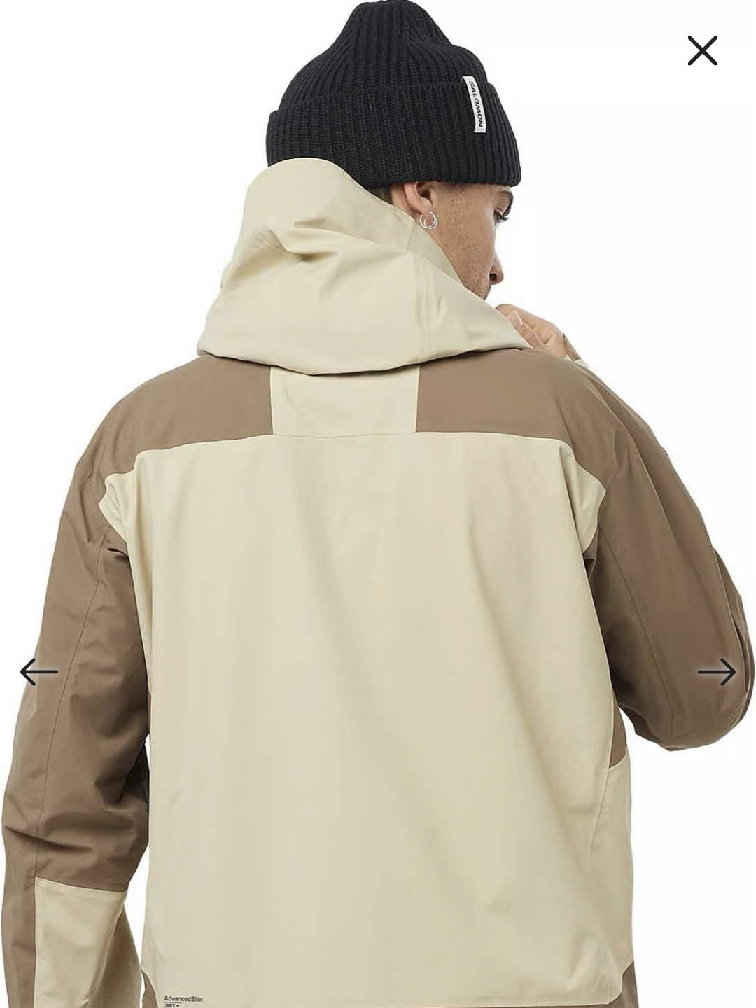 Giacca e pantalone Salomon ABSOLUTE 3L WHITEPEPPEr tg L uomo