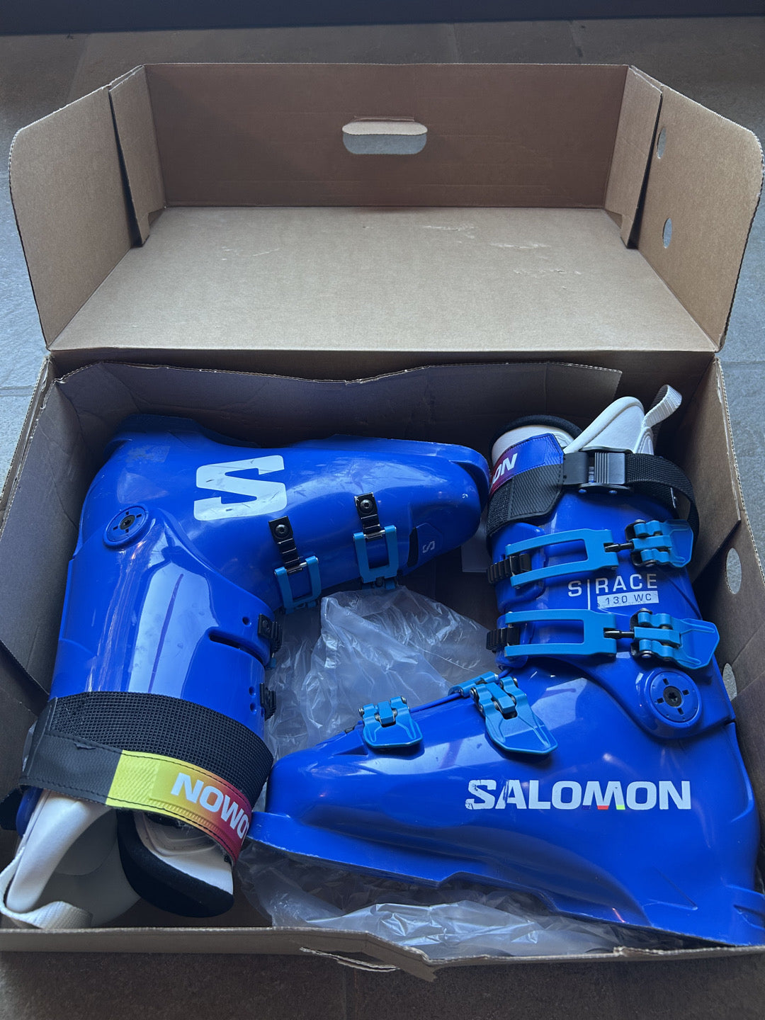 Scarponi Salomon S/race WC 130 27,5/315 come nuovi