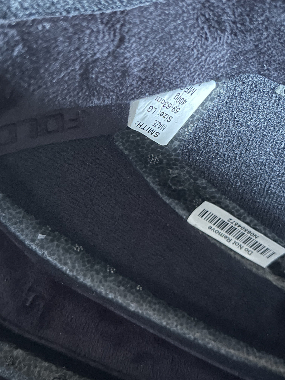 casco SMITH MAZE tg L (59 - 63) usato nero