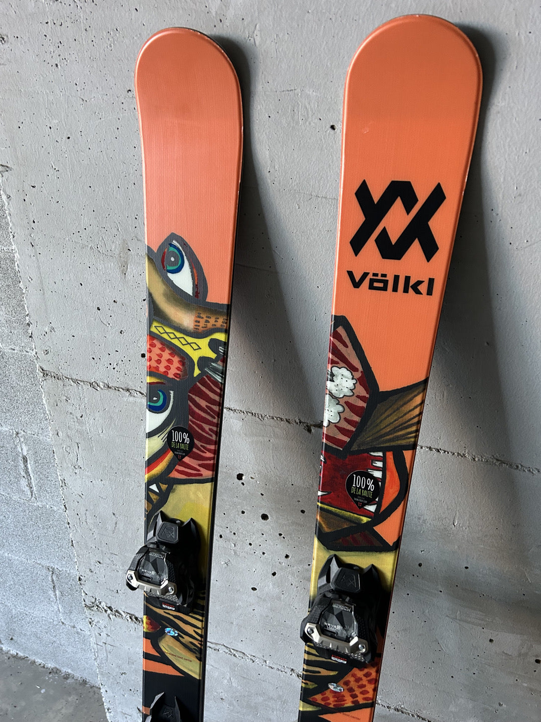 Sci freestyle Volkl Revolt 95  2022 157cm + marker Squire 11 usati
