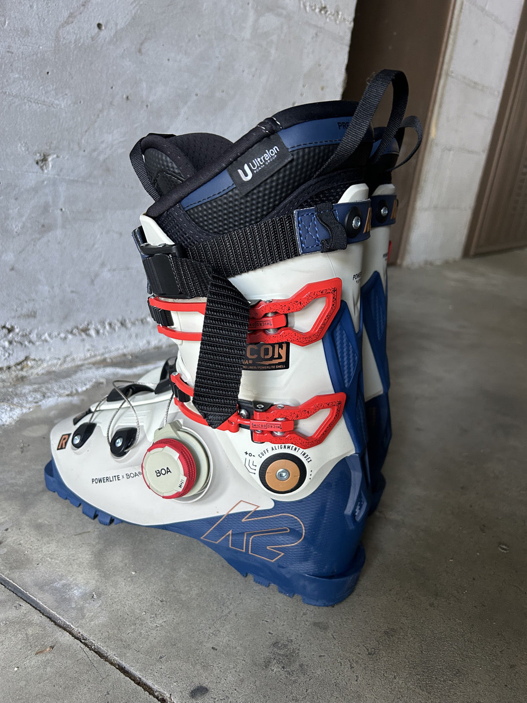 scarponi da sci K2 RECON 120 GW BOA usati TG 26.5