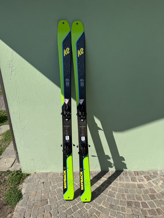 Sci alpinismo K2 Wayback 88 167cm Usati