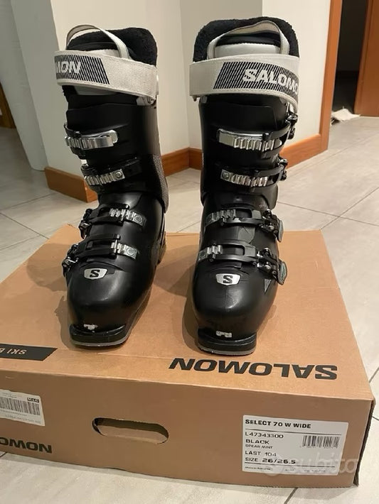 Scarponi sci Salomon Select 70W tg. 26/26.5 usati