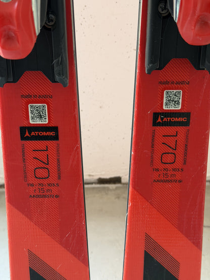 Sci Atomic Redster TR cm 170 - r15 2021 usato