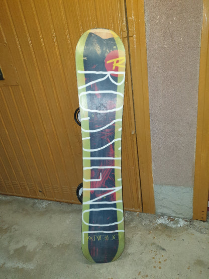 tavola snowboard usata Rossignol Angus + attacchi Burton