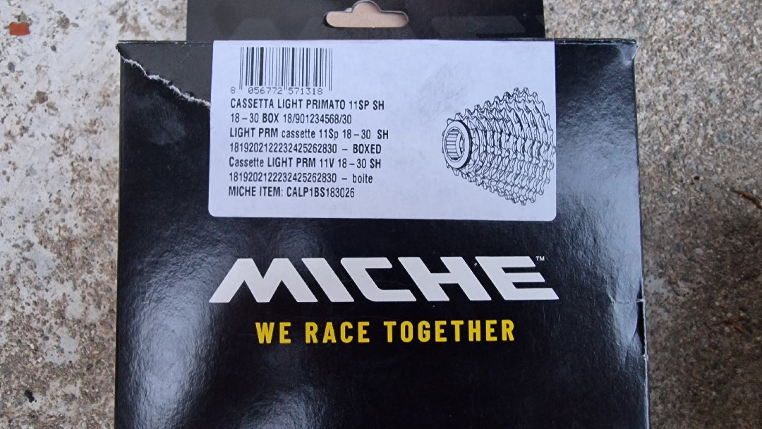 Pacco pignoni Miche Light Primato 11v 18-30