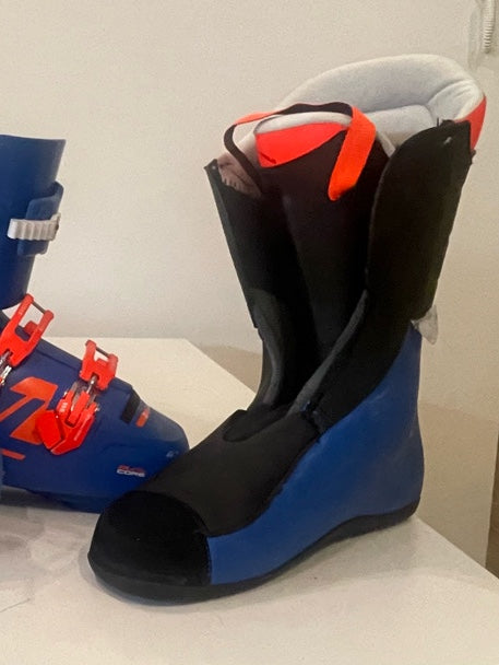 Scarponi sci gara Lange RS 130 wide tg. 28 usati