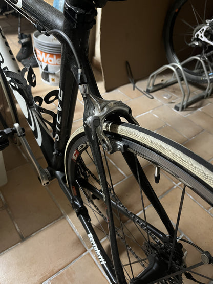 bici corsa su misura per altezza persona 170 cm USATA