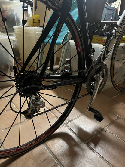 bici corsa su misura per altezza persona 170 cm USATA