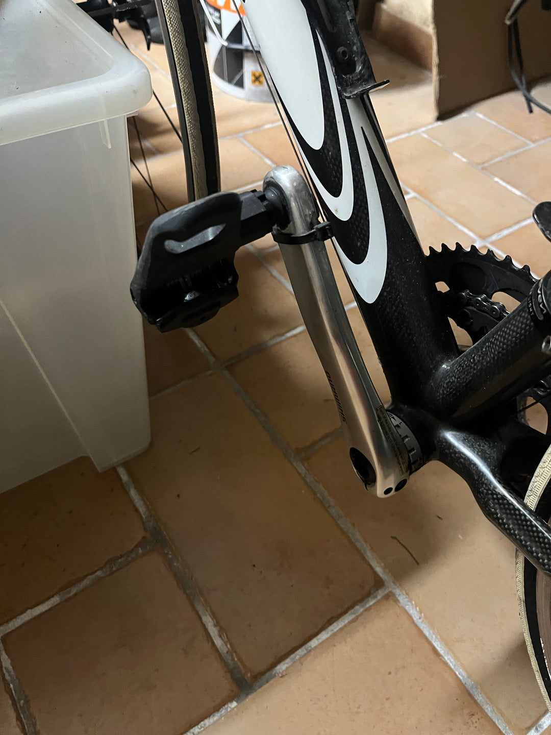 bici corsa su misura per altezza persona 170 cm USATA