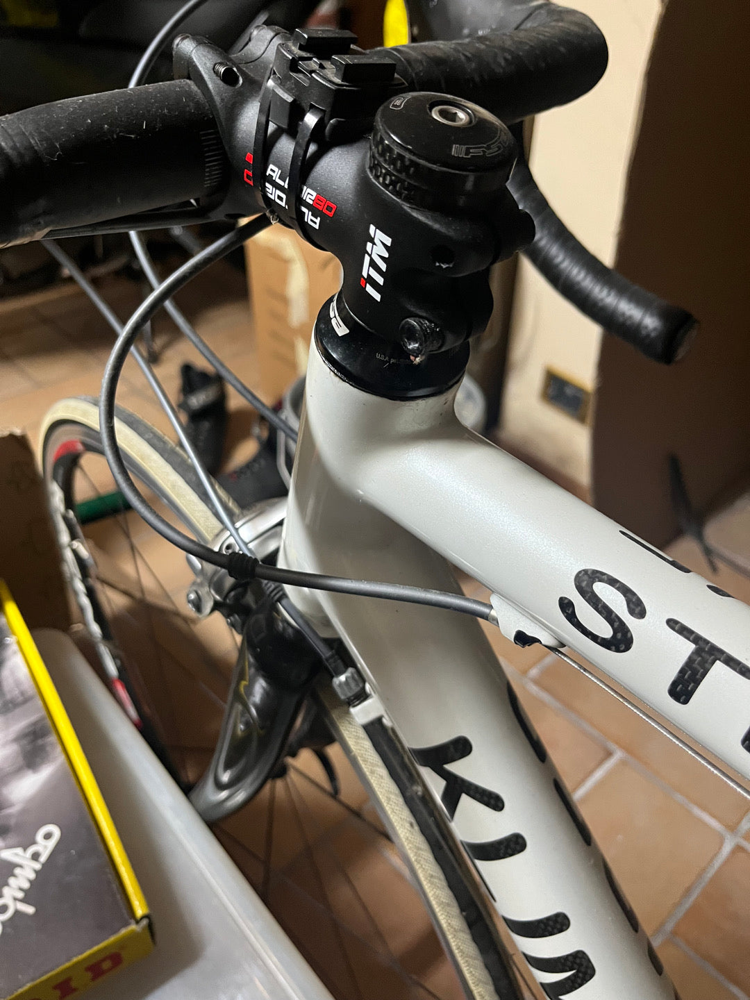 bici corsa su misura per altezza persona 170 cm USATA