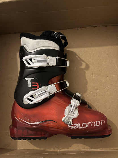 scarponi sci bambino Salomon T3 RT tg 22 usato