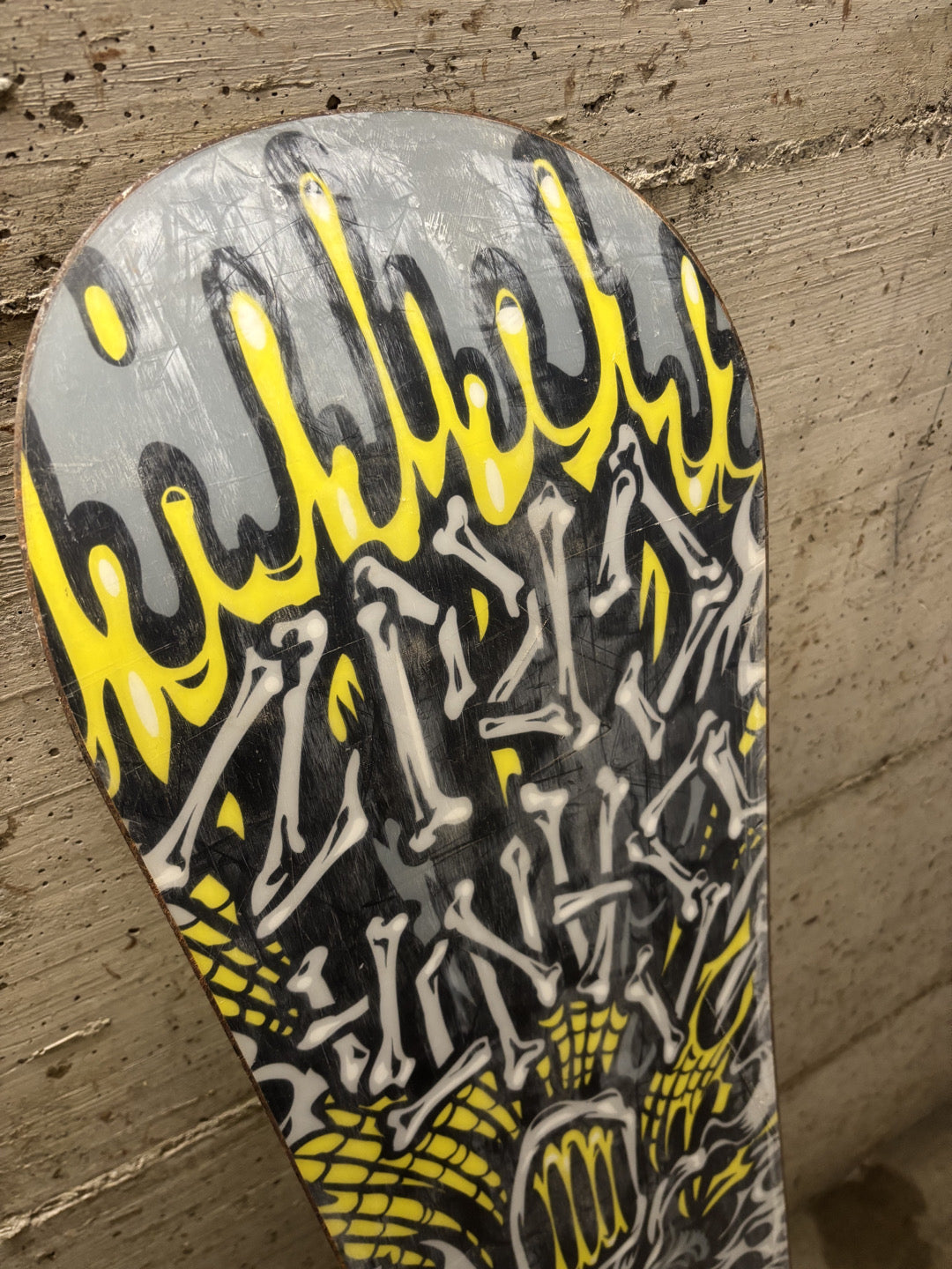 tavola snowboard Santa cruz 157 cm + attacchi Salomon usata