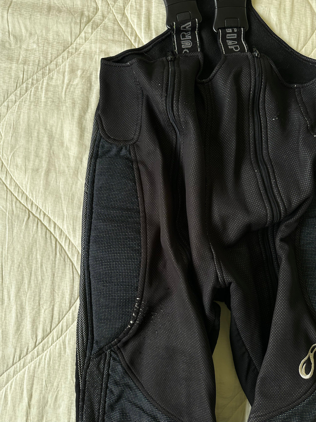 Salopette Energiapura tg S usata con protezioni in cordura