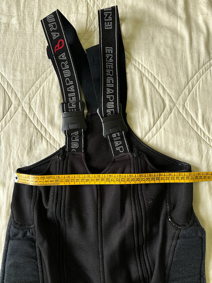 Salopette Energiapura tg S usata con protezioni in cordura