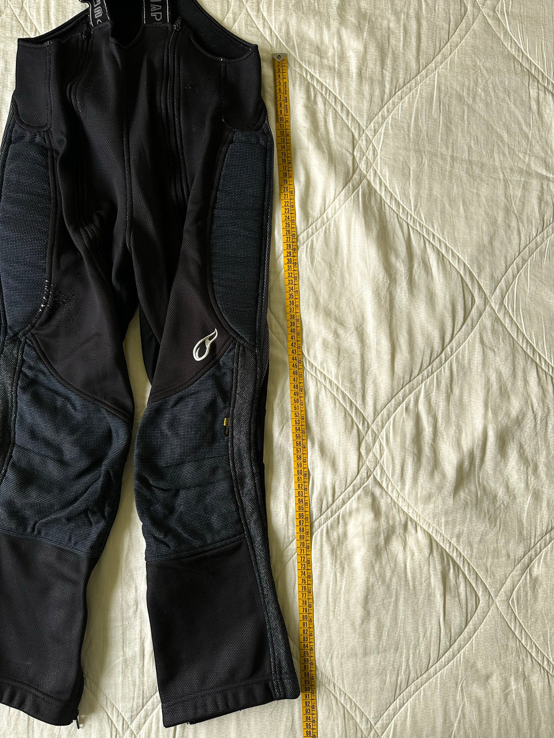 Salopette Energiapura tg S usata con protezioni in cordura