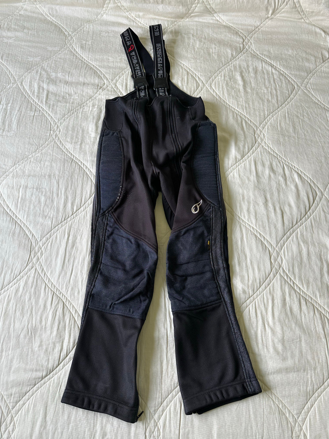 Salopette Energiapura tg S usata con protezioni in cordura