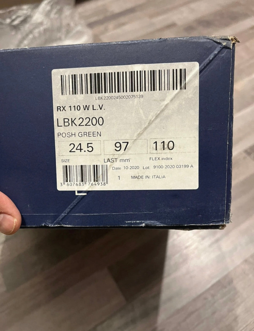 scarponi da sci Lange RX 110 W LV (EU38.5) nuovi