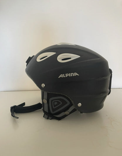 Casco Sci Alpina 57-61cm nero