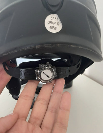 Casco Sci Alpina 57-61cm nero