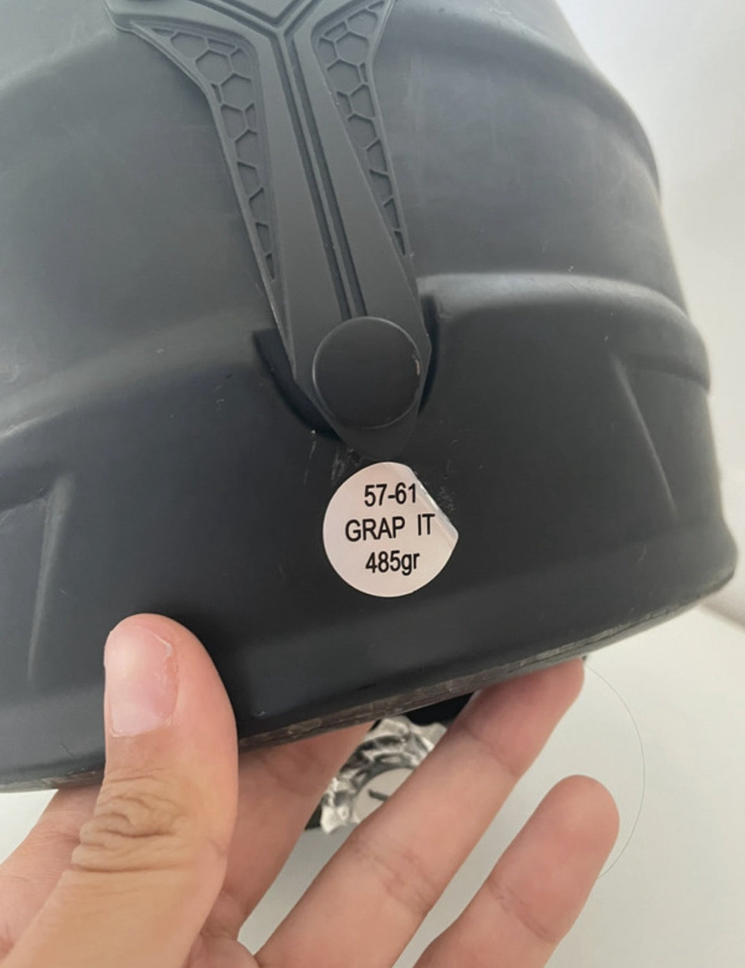 Casco Sci Alpina 57-61cm nero